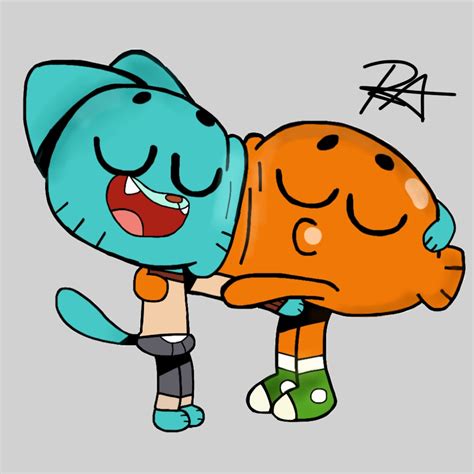 gumball and darwin|The Amazing World of Gumball .